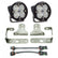 Jeep JL/JT Squadron-R Pro Fog Pocket Light Kit - Jeep 2020-2026 Gladiator; 2018-2026 Wrangler JL; NOTE: w/ OE Sport Bumper Wide Cornering Clear