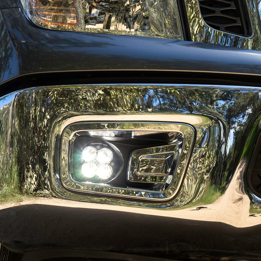Nissan Squadron-R Sport Fog Pocket Light Kit - Nissan 2016-19 Titan Wide Cornering Clear