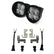Toyota Squadron-R Sport Fog Pocket Light Kit - Toyota 2016-21 RAV4; 2014-19 Highlander Wide Cornering Clear