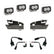 RAM S2 Sport Dual Fog Pocket Light Kit - RAM 2019-24 1500 Rebel; 2021-24 1500 TRX Wide Cornering Clear