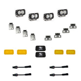 Ford S2 Pro Dual Fog Pocket Light Kit - Ford 2021-2026 F-150 Raptor, 2024-2026 F-150 Raptor 37/R Multi-Pattern Clear