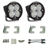 Jeep JK Squadron-R Sport Fog Pocket Light Kit - Jeep 2010-18 Wrangler JK; NOTE: w/ Standard OE Bumper Wide Cornering Clear
