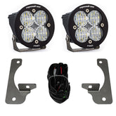 Jeep JK Squadron-R Pro Fog Pocket Light Kit - Jeep 2010-18 Wrangler JK; NOTE: w/ Premium OE Bumper Wide Cornering Clear