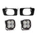 Ford Squadron Sport Fog Pocket Light Kit - Ford 2015-20 F-150; 2017-22 F-250/350 Super Duty Wide Cornering Clear