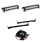 Toyota S8 Dual 10 Inch Grille Upper Light Kit - Toyota 2014-18 4Runner Spot Clear