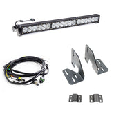 GMC OnX6+ 30 Inch Grille Light Bar Kit - GMC 2018-19 Sierra 2500HD/3500HD Driving/Combo Clear
