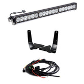 Chevy/GMC OnX6+ 30 Inch Grille Lower Light Bar Kit - Chevy/GMC 2015-18 Colorado/Canyon Driving/Combo Clear