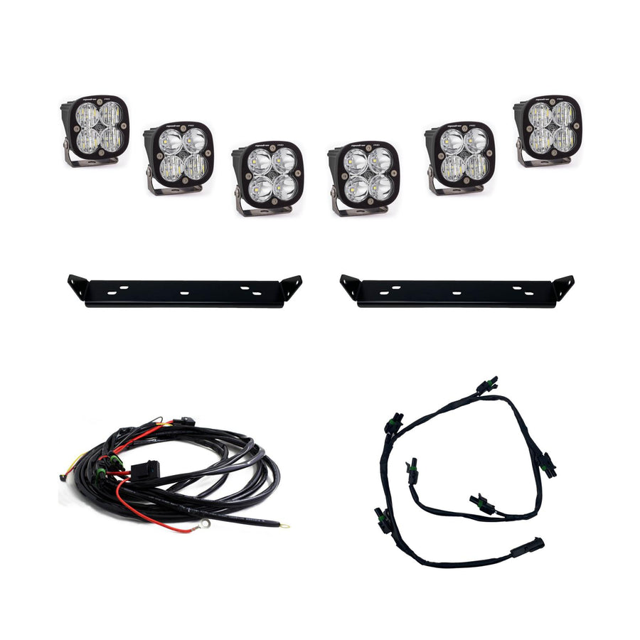Ford Squadron Pro Behind Grille Light Kit - Ford 2021-2026 F-150 Raptor, 2024-2026 F-150 Raptor 37/R Multi-Pattern Clear