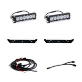 Ford OnX6+ 10 Inch Dual Behind Grille Light Bar Kit - Ford 2021-2026 F-150 Raptor, 2024-2026 F-150 Raptor 37/R Driving/Combo Clear