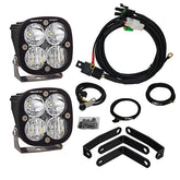 BMW Squadron Sport Headlight Kit - BMW 2013-18 R1200GS Driving/Combo Clear