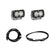 Chevy S2 Sport Dual Reverse Light Kit - Chevy 2020-22 Silverado 2500HD/3500HD Wide Cornering Clear
