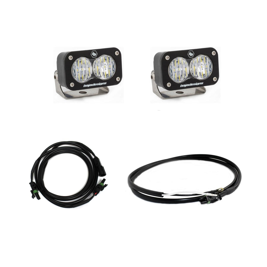 Chevy S2 Sport Dual Reverse Light Kit - Chevy 2020-22 Silverado 2500HD/3500HD Wide Cornering Clear