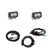 Jeep JL S2 Sport Dual Reverse Light Kit - Jeep 2018-2025 Wrangler JL; NOTE: w/ OE Rubicon, Sahara Bumper Wide Cornering Clear