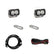Ford S2 Sport Dual Reverse Light Kit - Ford 2017-22 F-250 Super Duty; 2017-22 F-350 Super Duty Wide Cornering Clear