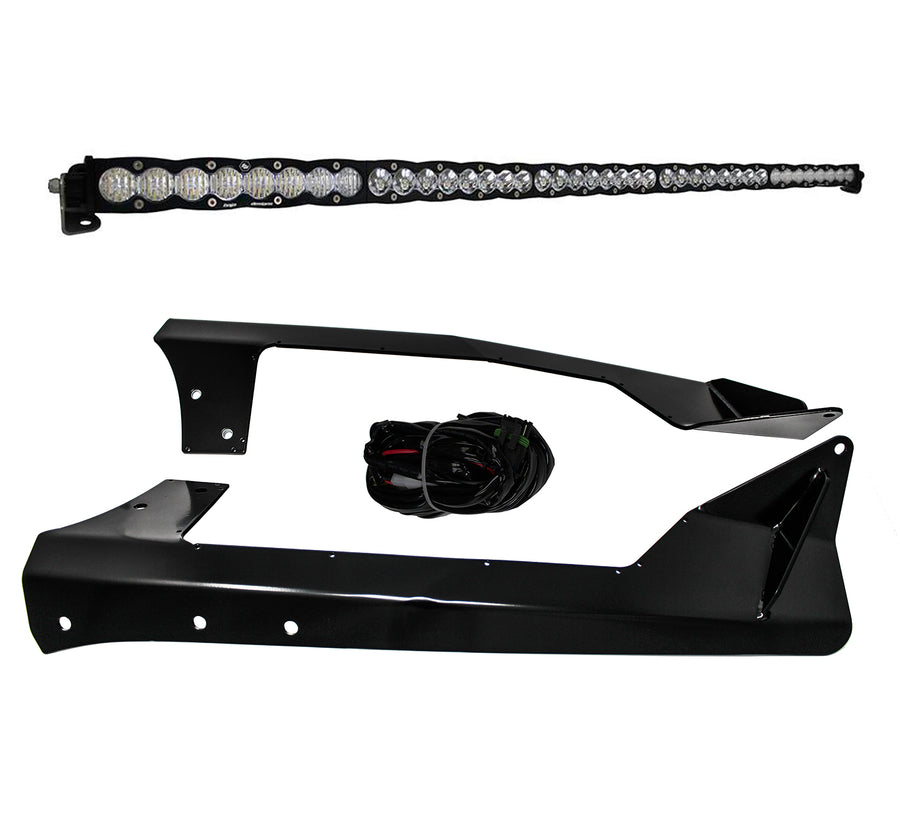 Jeep JK S8 50 Inch Roof Mount Light Kit - Jeep 2007-18 Wrangler JK Driving/Combo Clear
