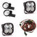 PowerSports Squadron Pro Horizontal Mount Light Kit Driving/Combo Clear