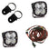 PowerSports Squadron Sport A-Pillar Mount Light Kit Driving/Combo Clear