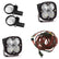 PowerSports Squadron Sport Horizontal Mount Light Kit Driving/Combo Clear