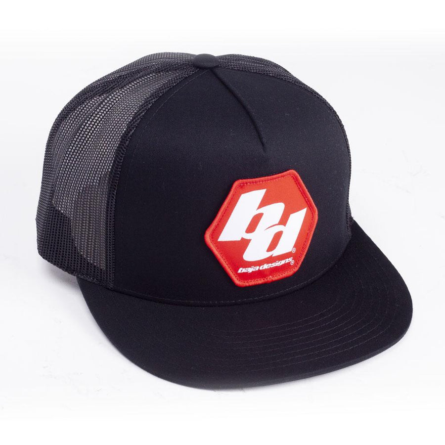 Baja Designs Snapback Trucker Hat Black