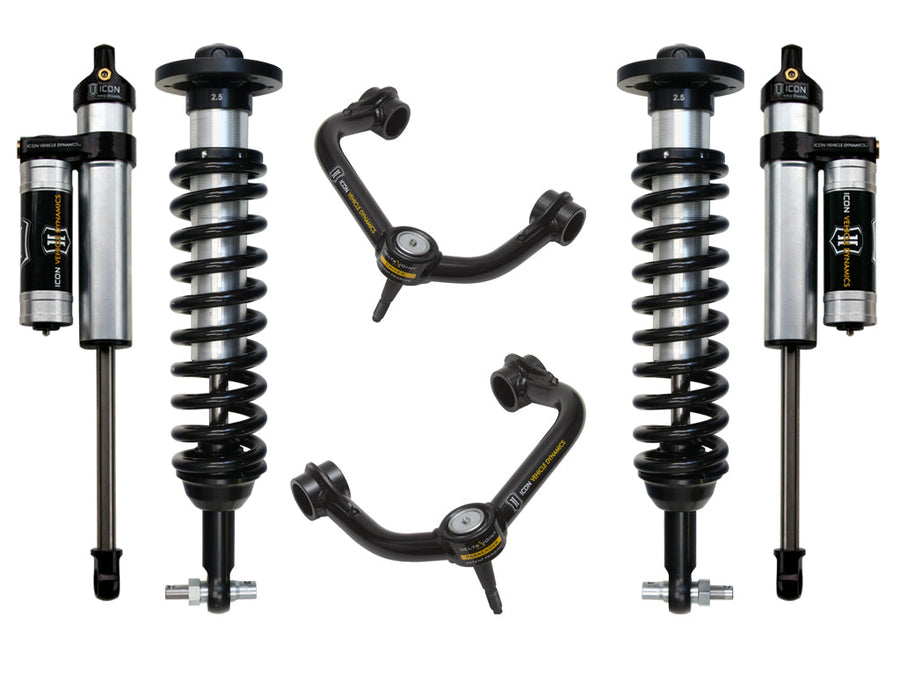 ICON 2014 Ford F150 4WD, 0-2.63" Lift, Stage 3 Suspension System, Tubular UCA for Ford F-150
