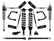 ICON 2024-2025 Toyota Tacoma 1.25-3" Lift, Stage 8 Suspension System, Tubular for Toyota Tacoma