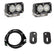 Ford S2 Sport Dual Reverse Light Kit - Ford 2019-2023 Ranger Wide Cornering Clear