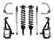 ICON 2021-2025 Ford F-150 4WD, 3.5-4.5" Lift, Stage 1 Suspension System, Billet for Ford F-150