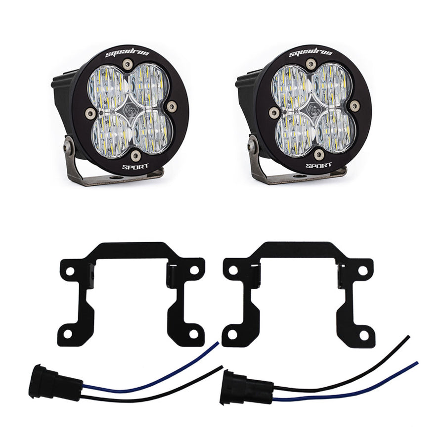RAM Squadron Sport Fog Pocket Light Kit - RAM 2019-2026 2500/3500; NOTE: Big Horn Wide Cornering Clear