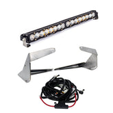 RAM S8 20 Inch Grille Lower Light Bar Kit - RAM 2019-2026 2500/3500 Driving/Combo Clear