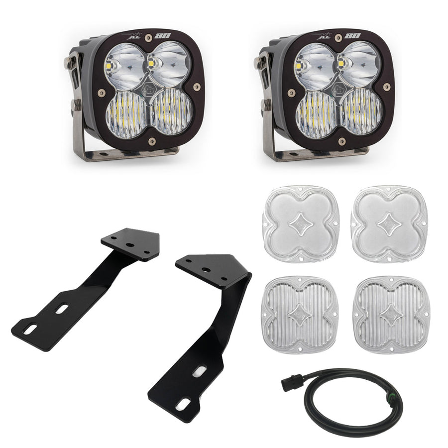 XL 80 A-Pillar Kit - Mercedes 2019-2026 Sprinter Driving/Combo Clear