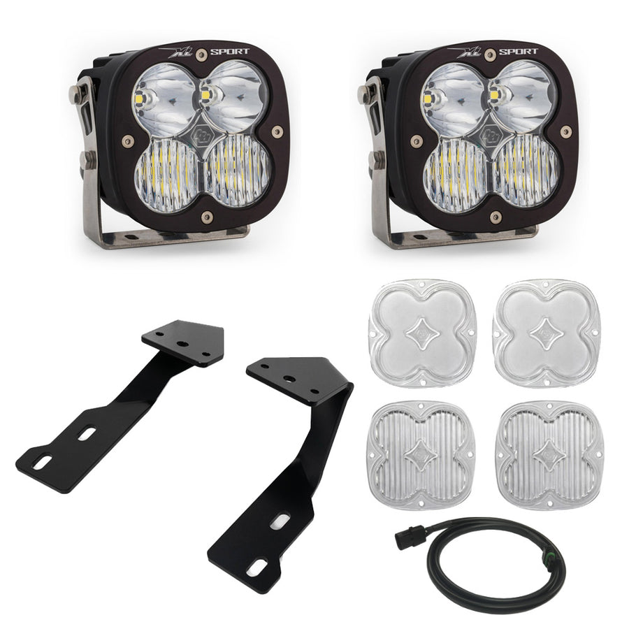 XL Sport A-Pillar Kit - Mercedes 2019-2026 Sprinter Driving/Combo Clear