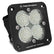 Squadron Sport Black Flush Mount LED Auxiliary Light Pod Work/Scene Clear