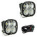 Squadron Sport Black LED Auxiliary Light Pod Pair Driving/Combo Clear