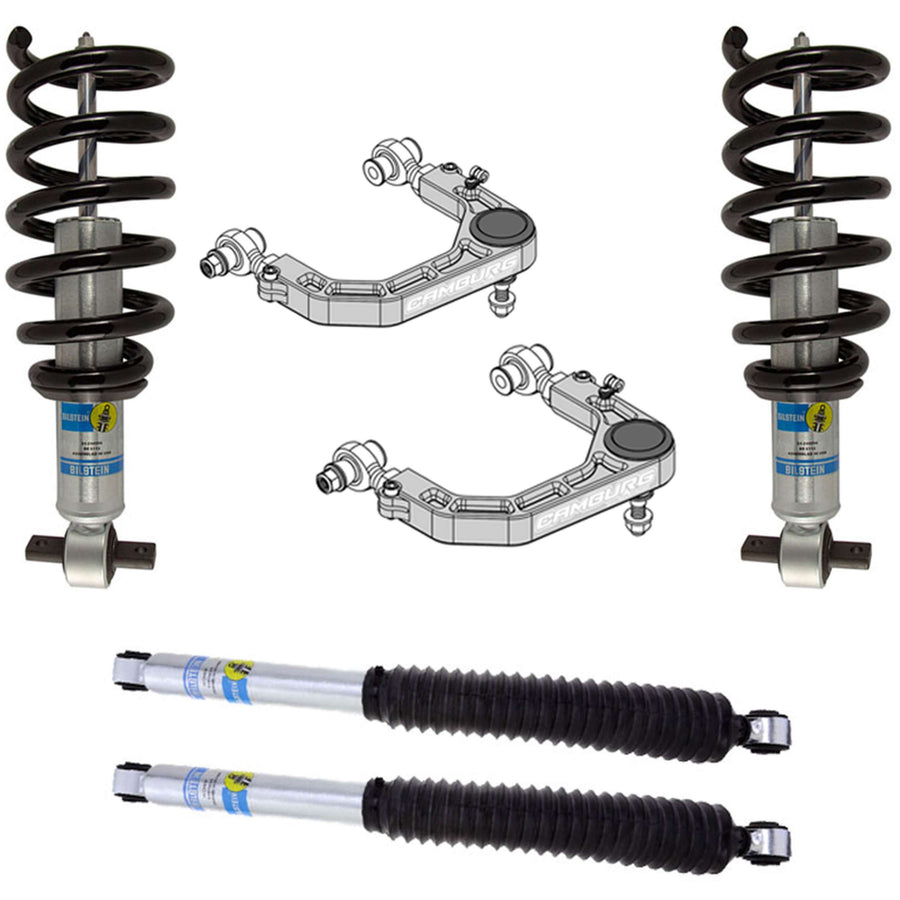 Camburg Engineering 4WD 2019-2024 Chevrolet Silverado 1500 | GMC Sierra 1500 Trail Boss/AT4 Bilstein 6112 KINETIK Series Lift Kit CAM-210095-K for the Chevrolet Silverado, GMC Sierra