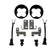 Toyota Fog Pocket Light Mount Kit For Squadron-R Lights - Toyota 2010-24 4Runner; 2012-23 Tacoma; 2014-21 Tundra Mount Only Kit