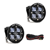 Squadron-R SAE LED Auxiliary Light Pod Pair SAE Fog Clear