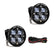 Squadron-R SAE LED Auxiliary Light Pod Pair SAE Fog Clear