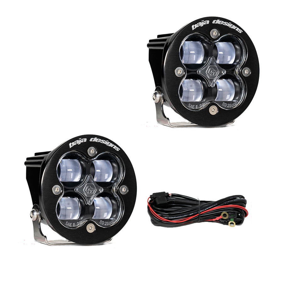 Squadron-R SAE LED Auxiliary Light Pod Pair SAE Fog Clear