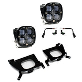 Chevy Squadron SAE Fog Pocket Light Kit - Chevy 2019-22 Silverado 1500 / 2020-22 2500HD/3500HD SAE Fog Clear