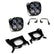 Chevy Squadron SAE Fog Pocket Light Kit - Chevy 2019-22 Silverado 1500 / 2020-22 2500HD/3500HD SAE Fog Clear