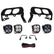 Squadron Sport/SAE Dual Fog Pocket Light Kit - 2014-15 Chevrolet Silverado 1500 SAE Fog Clear