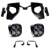 Chevy Squadron SAE Fog Pocket Light Kit - Chevy 2016-18 Silverado 1500 SAE Fog Clear