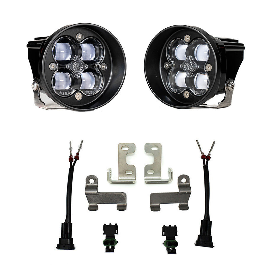 Toyota Squadron-R SAE Fog Pocket Light Kit - Toyota 2010-24 4Runner; 2012-23 Tacoma; 2014-21 Tundra SAE Fog Clear