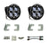 Jeep JK Squadron-R SAE Fog Pocket Light Kit - Jeep 2010-18 Wrangler JK; NOTE: w/ Standard OE Bumper SAE Fog Clear