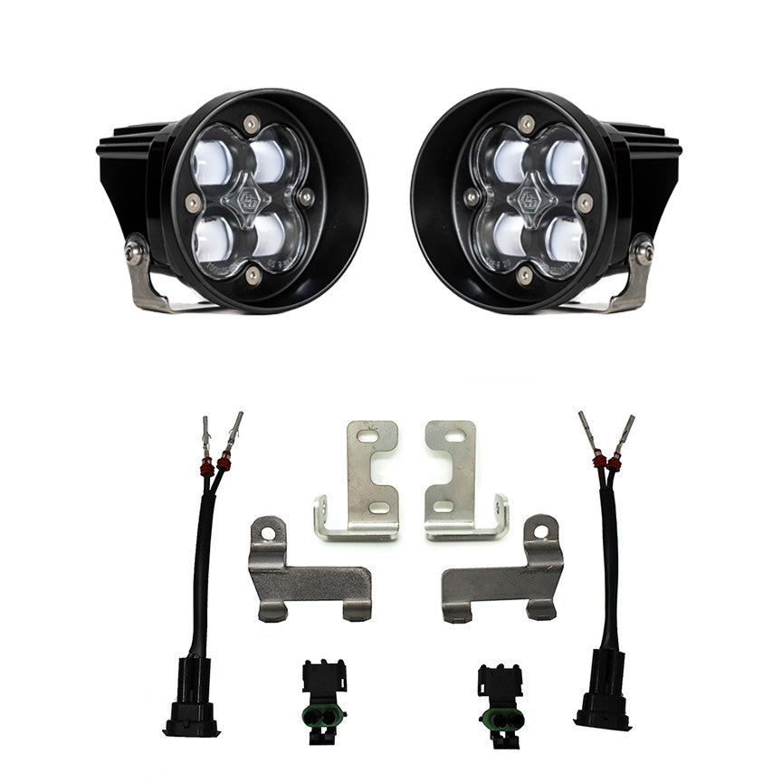 Toyota Squadron-R SAE Fog Pocket Light Kit - Toyota 2016-21 RAV4; 2014-19 Highlander SAE Fog Clear