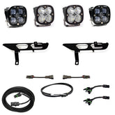 Ford Squadron SAE/Sport Fog Pocket Light Kit - Ford 2021-23 F-150; NOTE: w/o Daytime Running Lights (DRL) SAE Fog Clear