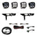 Ford Squadron SAE/Pro Fog Pocket Light Kit - Ford 2021-23 F-150; NOTE: w/o Daytime Running Lights (DRL) SAE Fog Clear