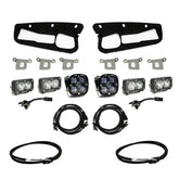 Ford Squadron SAE/Dual S2 Sport Steel Bumper Fog Pocket Light Kit - Ford 2021-2026 Bronco; 2022-2026 Bronco Raptor; NOTE: w/ OE Steel Bumper SAE Fog Clear