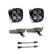 Ford Squadron SAE Fog Pocket Light Kit - Ford 1999-10 F-250/350 Super Duty SAE Fog Clear