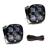 Squadron SAE LED Auxiliary Light Pod Pair SAE Fog Clear